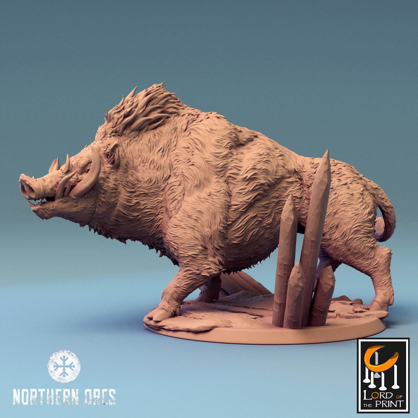 wild Orc Boar/Rescale Miniatures/ DnD/ Pathfinder