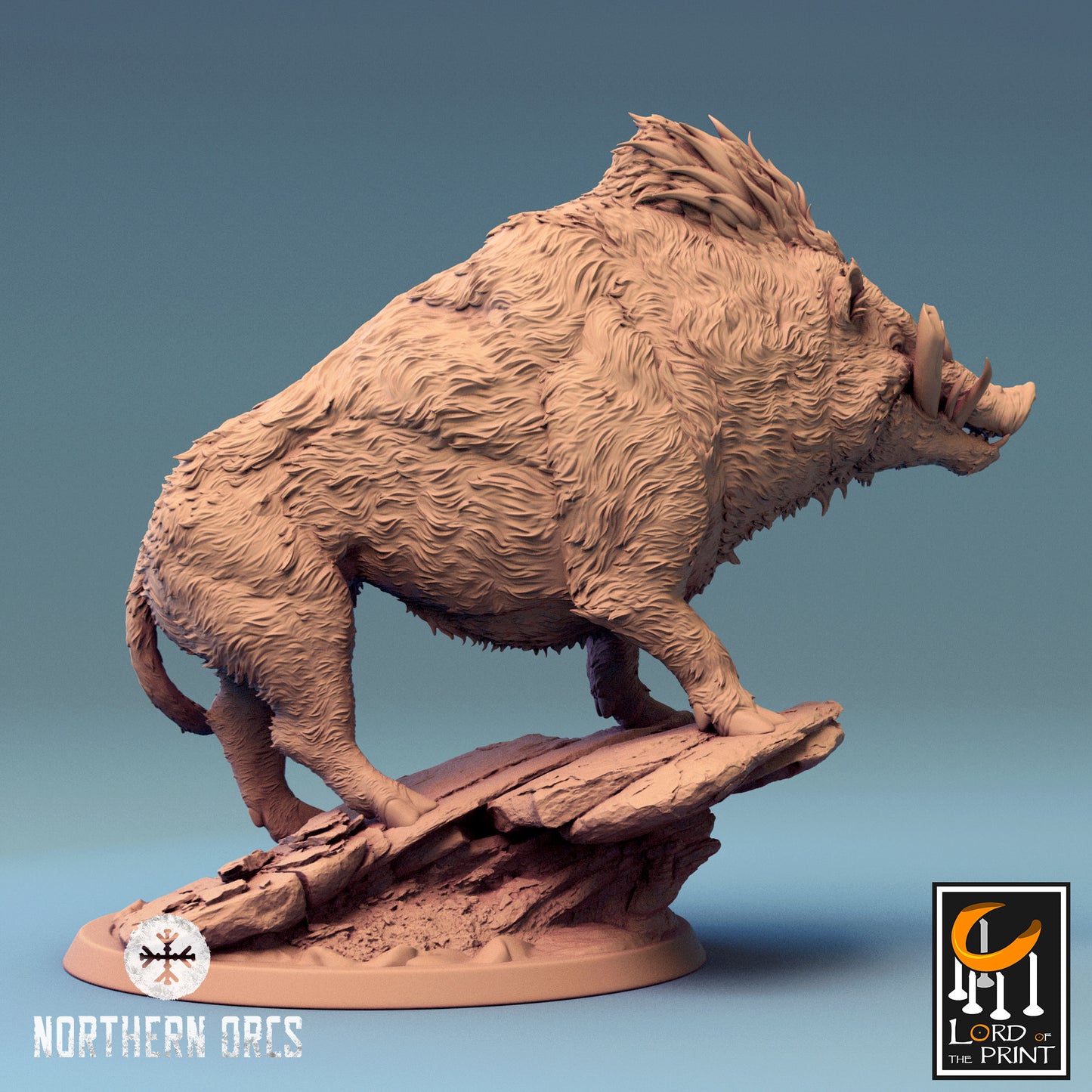 wild Orc Boar/Rescale Miniatures/ DnD/ Pathfinder