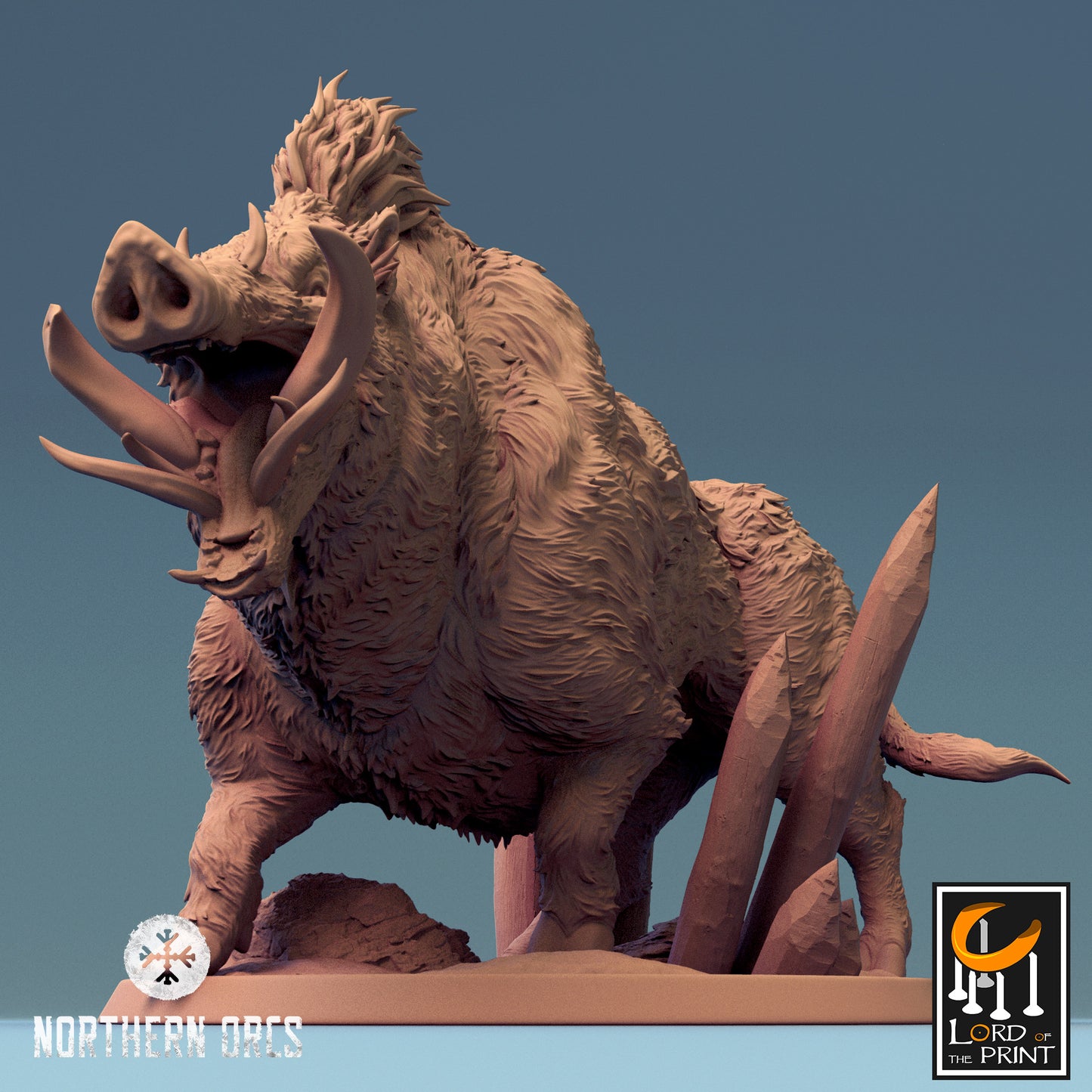 wild Orc Boar/Rescale Miniatures/ DnD/ Pathfinder