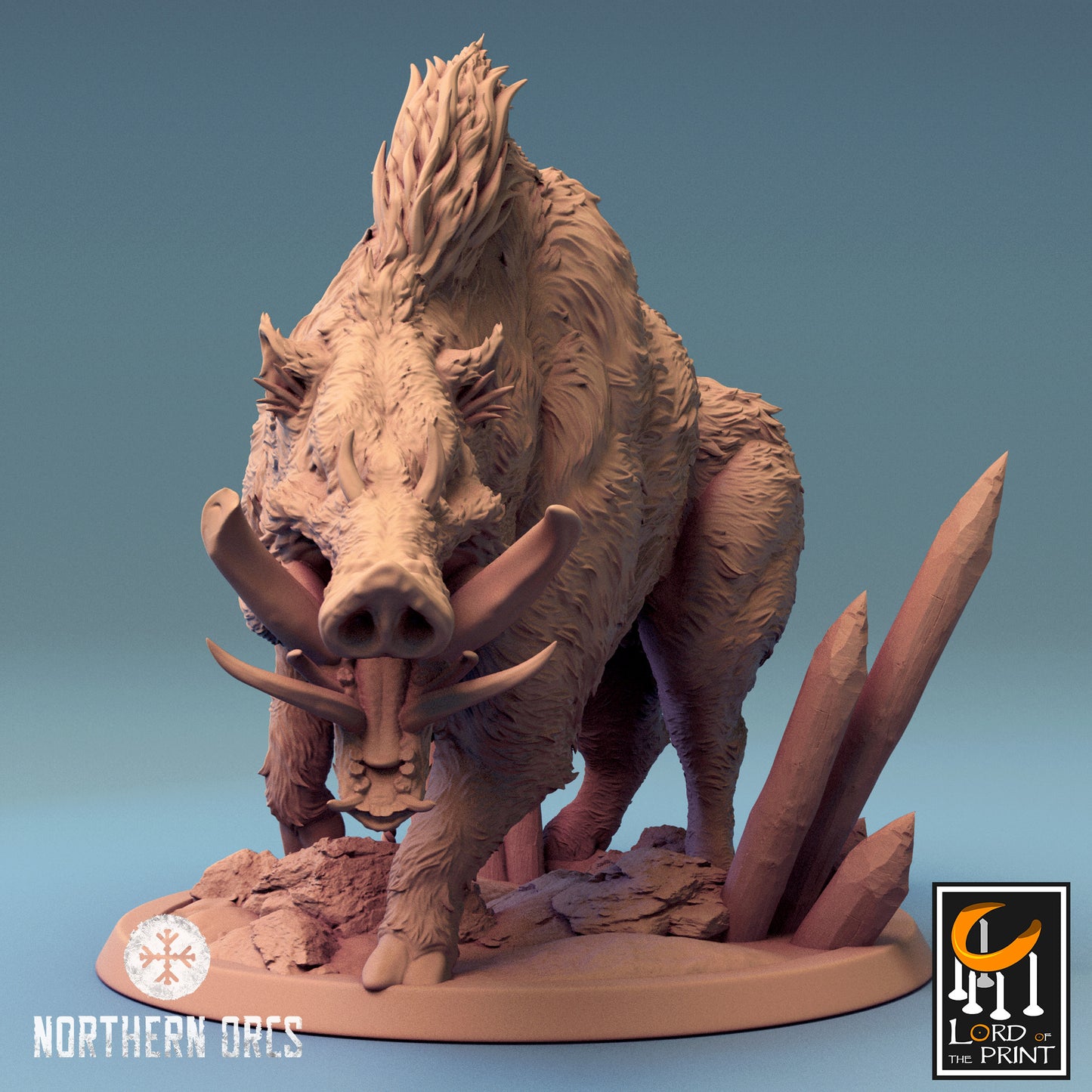 wild Orc Boar/Rescale Miniatures/ DnD/ Pathfinder