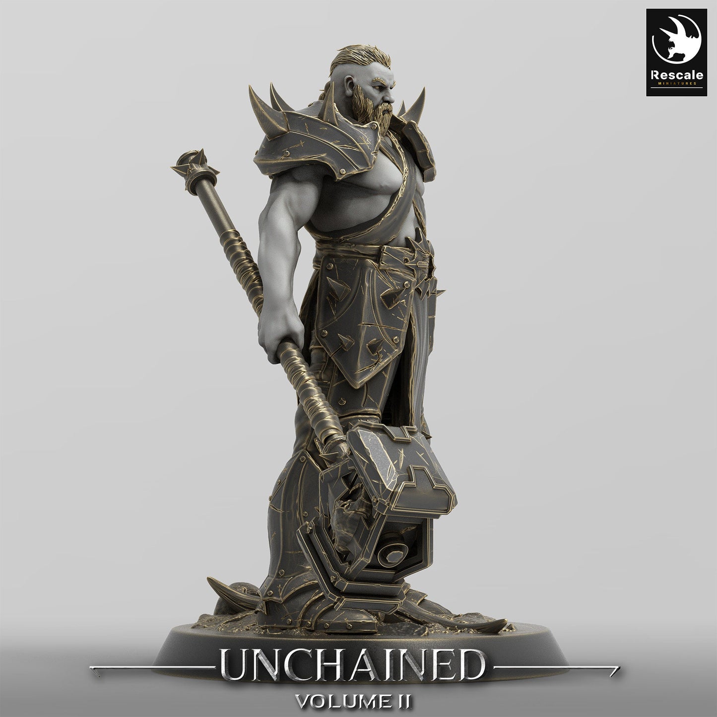 Unchained Ranger Hammer(two pack)/ Rescale Miniatures/ DnD/ Pathfinder