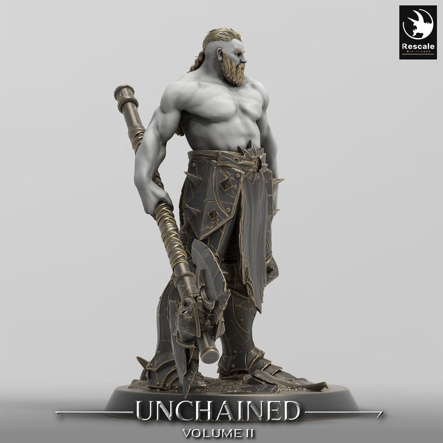 Unchained Ranger Axe(2 pack)/ Rescale Miniatures/ DnD/ Pathfinder