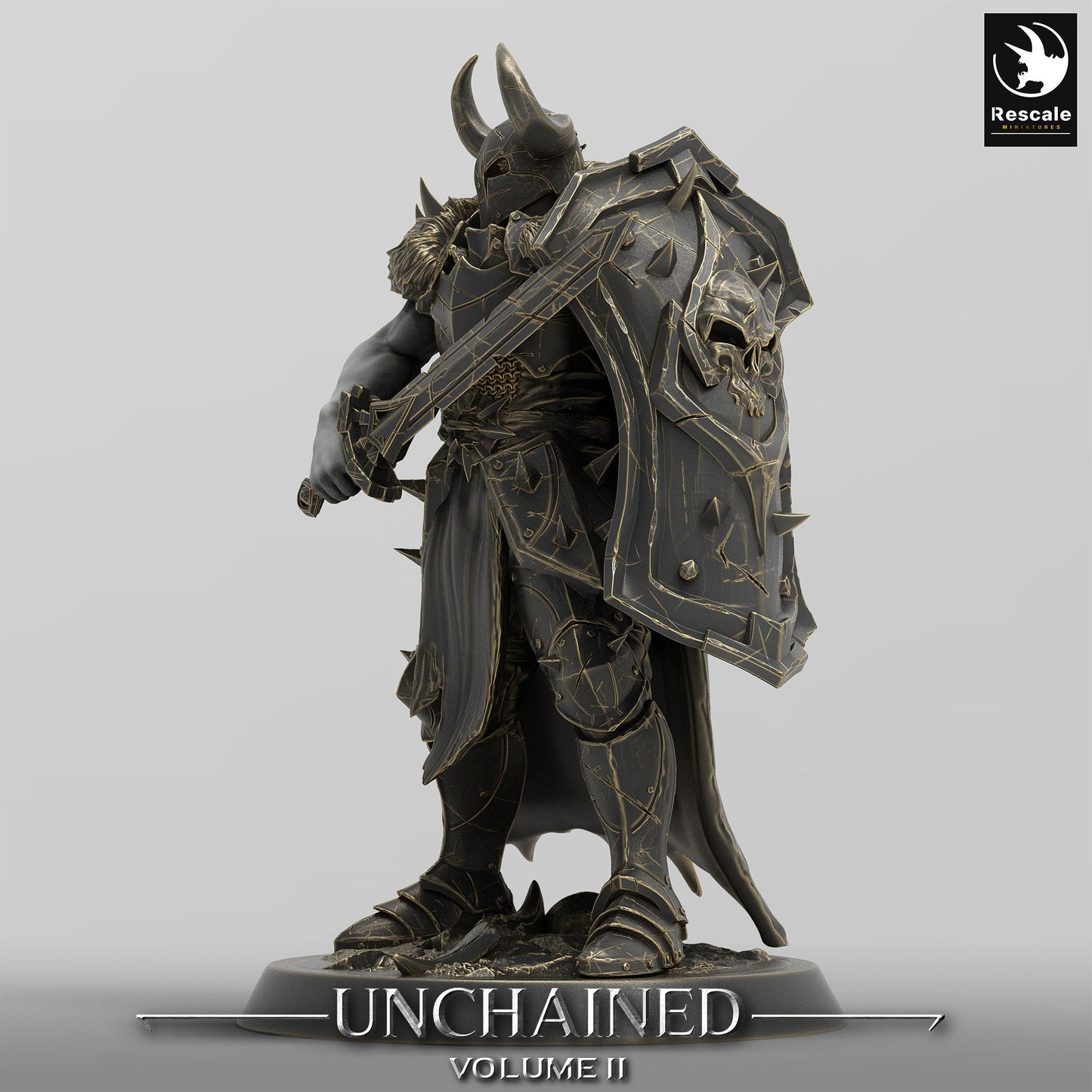 Unchained Raider sword(2 pack)/ Rescale Miniatures/ DnD/ Pathfinder
