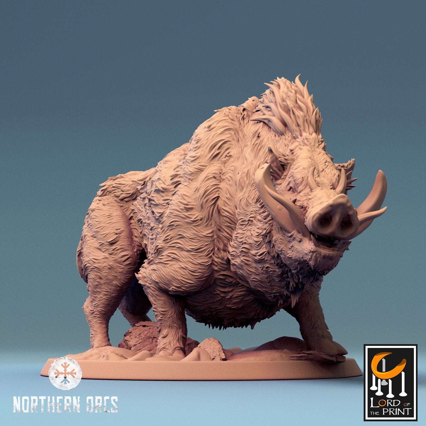 wild Orc Boar/Rescale Miniatures/ DnD/ Pathfinder