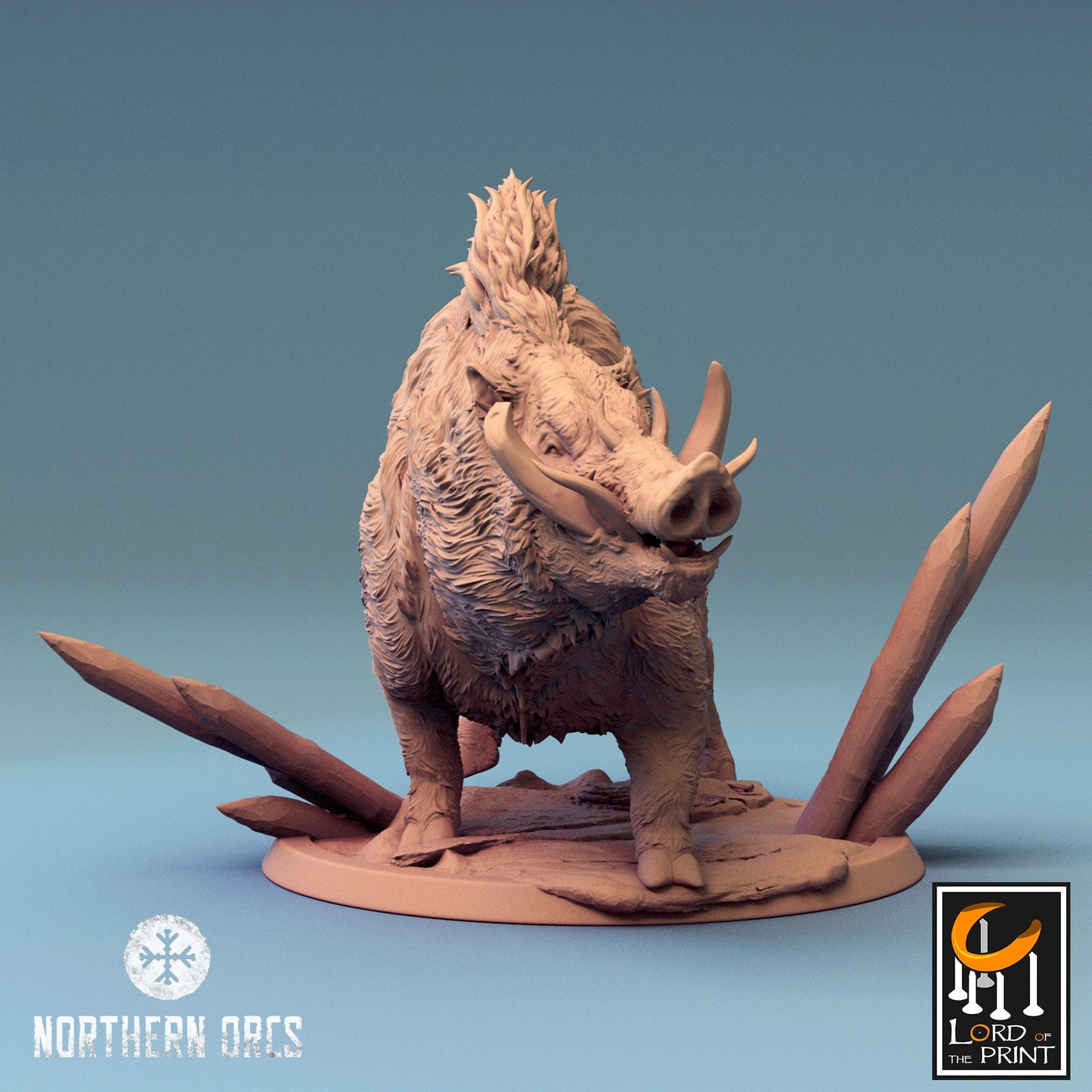 wild Orc Boar/Rescale Miniatures/ DnD/ Pathfinder
