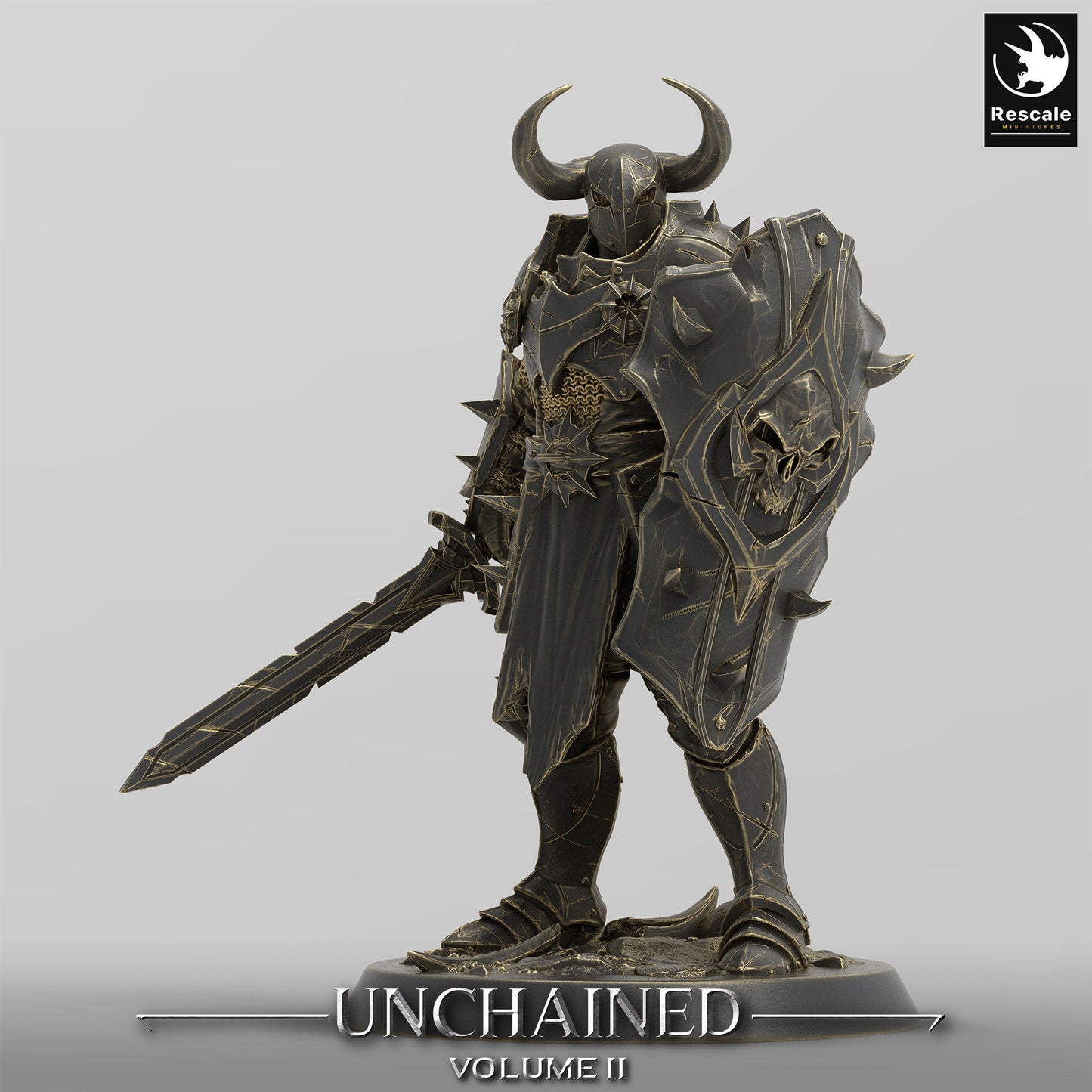 unchained soldier sword(two pack) /rescale miniatures/DnD/pathfinder