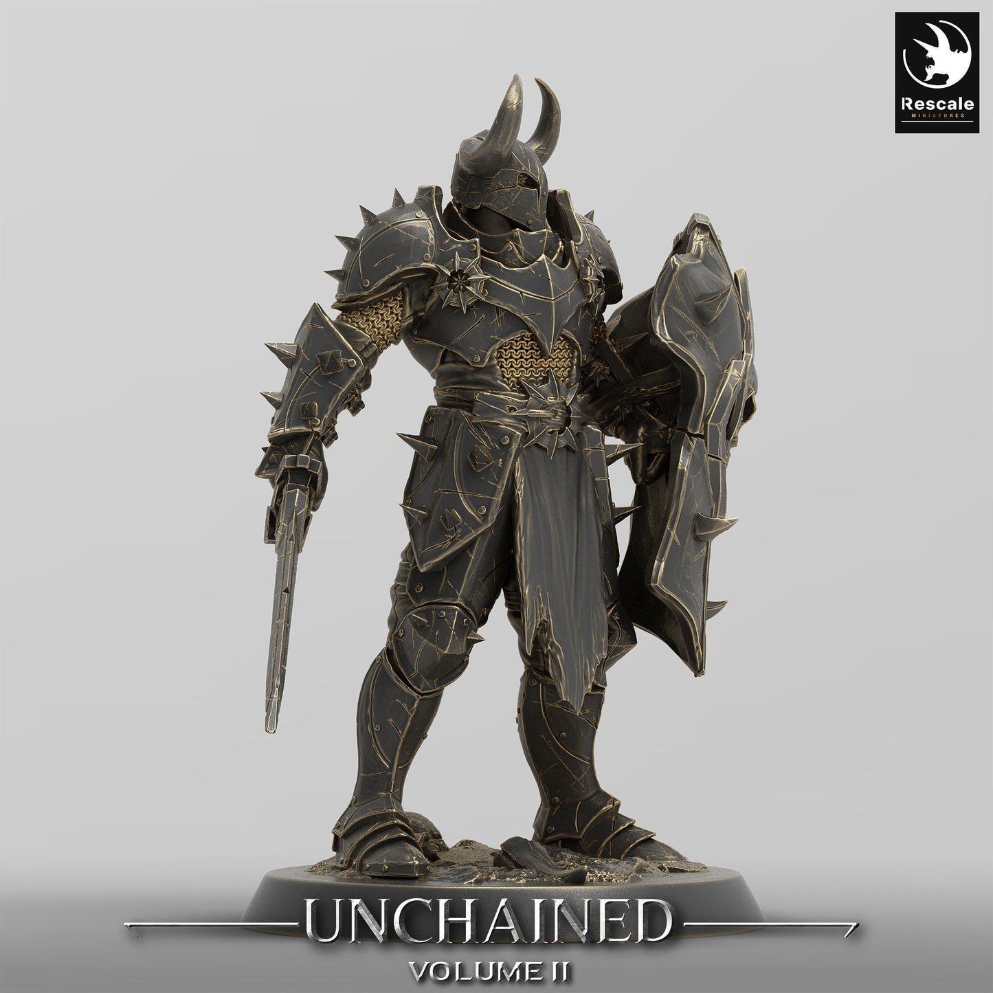 unchained soldier sword(two pack) /rescale miniatures/DnD/pathfinder