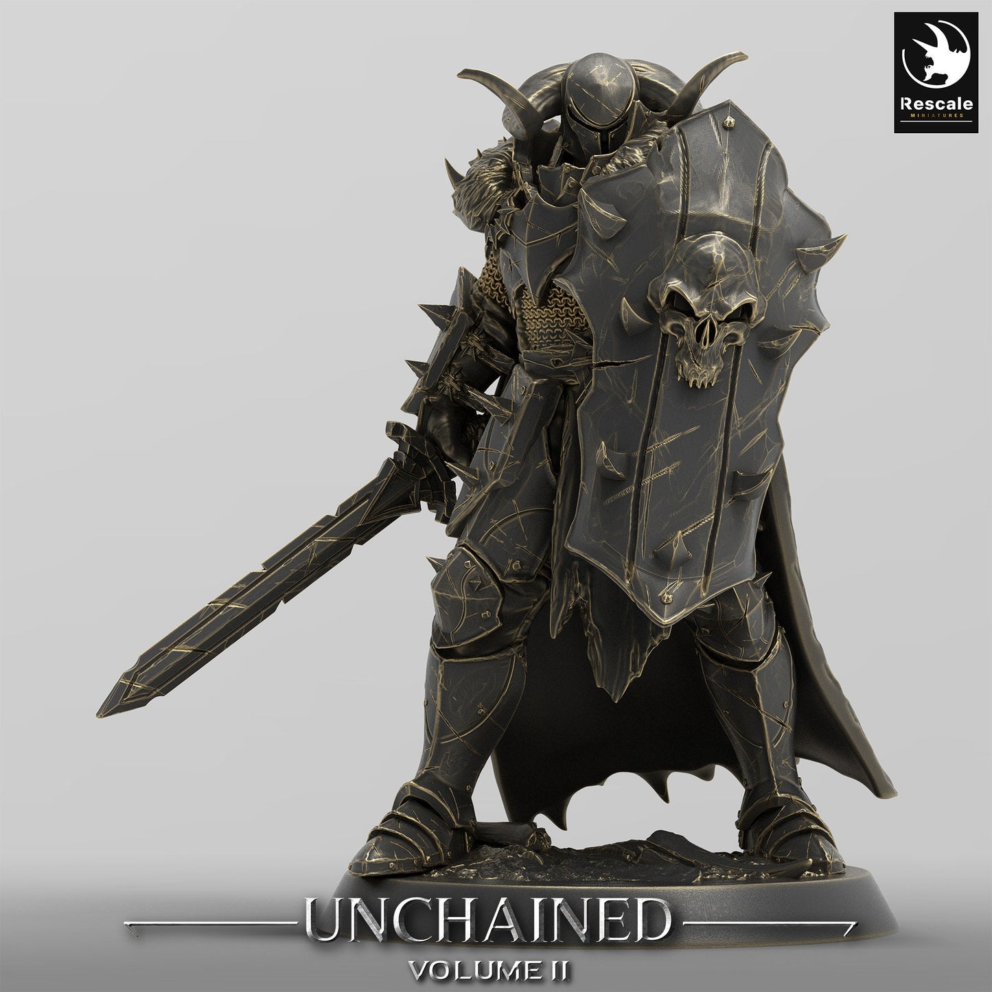 Unchained Raider sword(2 pack)/ Rescale Miniatures/ DnD/ Pathfinder