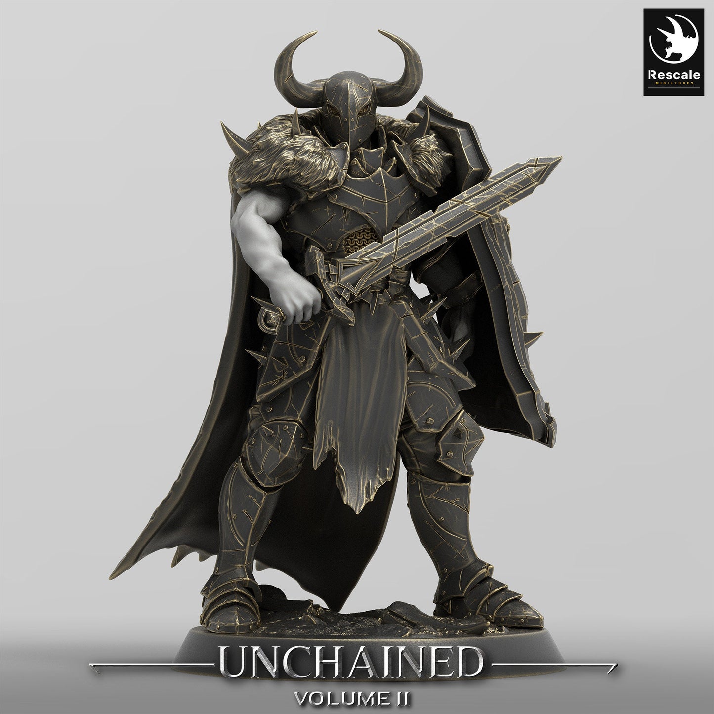 Unchained Raider sword(2 pack)/ Rescale Miniatures/ DnD/ Pathfinder