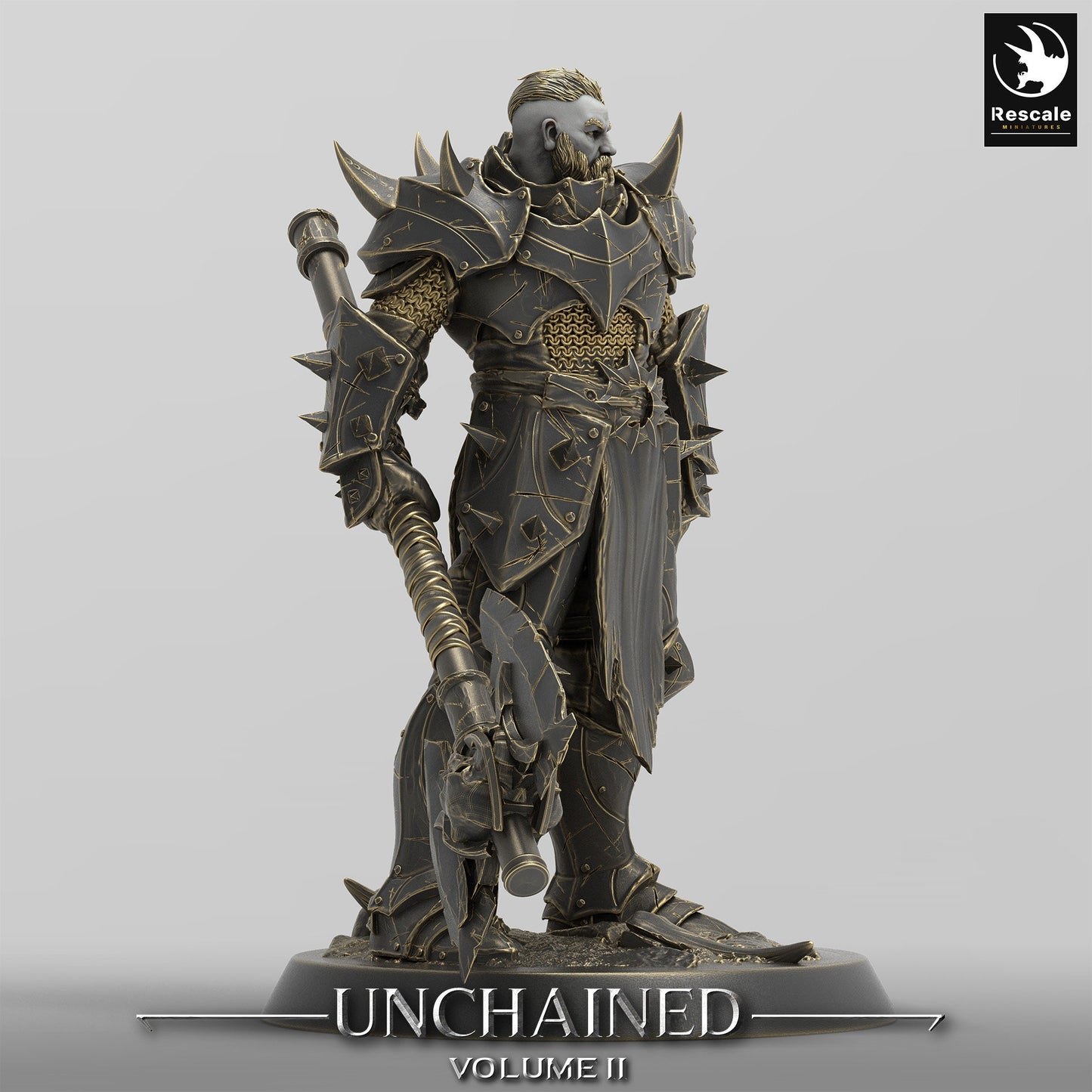 Unchained Raider Axe(2 pack)/ Rescale Miniatures/ DnD/ Pathfinder