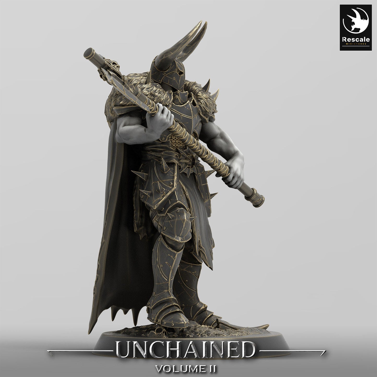 Unchained Raider Axe(2 pack)/ Rescale Miniatures/ DnD/ Pathfinder