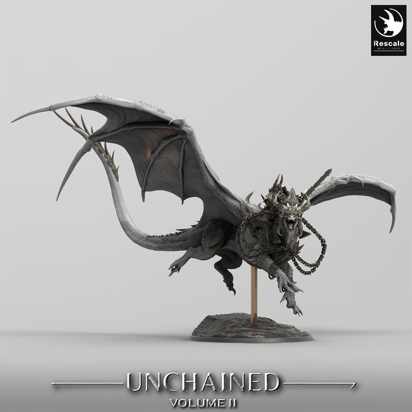 War Dragon Fly/Unchained 2/Rescale Miniatures/Dungeons and Dragons/Pathfinder