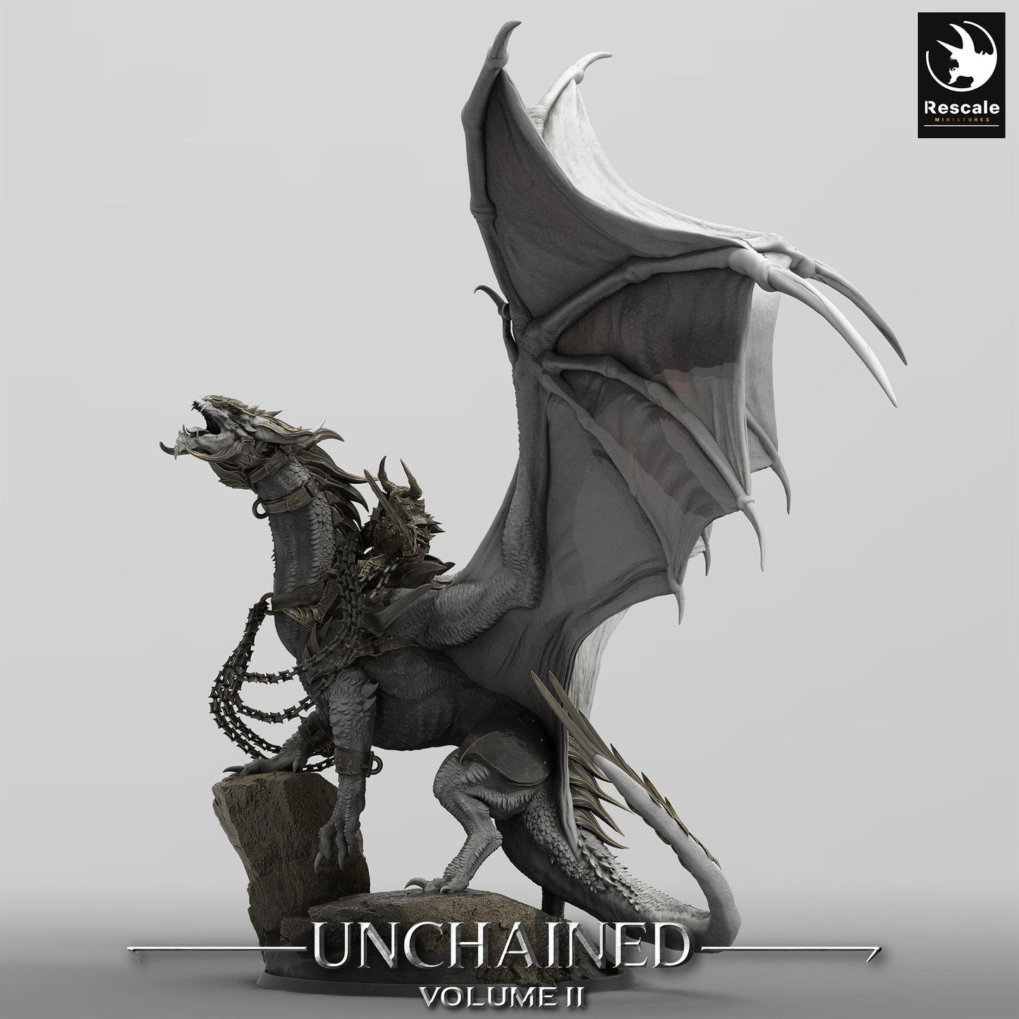War Dragon Warcry/Unchained 2/Rescale Miniatures/Dungeons and Dragons/Pathfinder