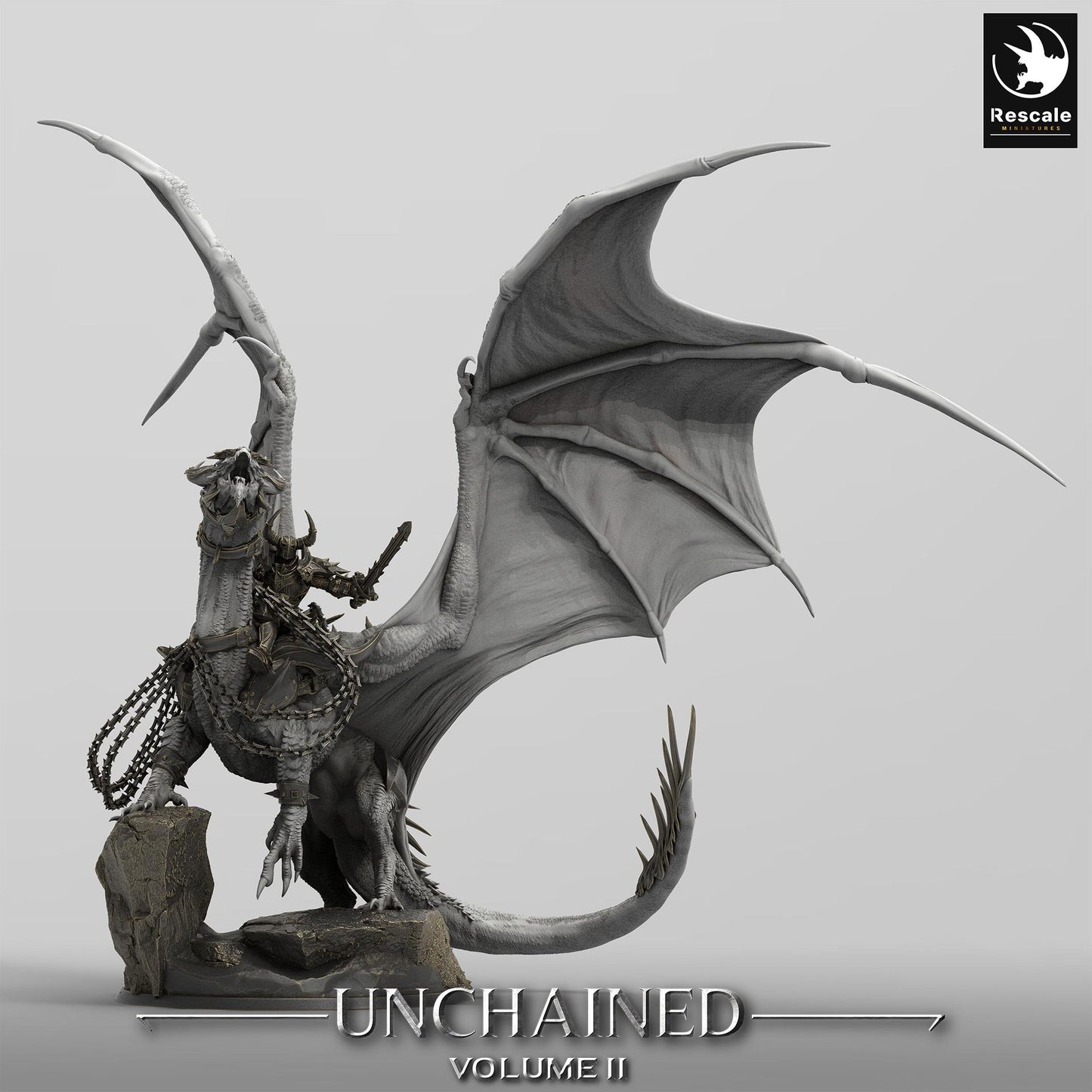 War Dragon Warcry/Unchained 2/Rescale Miniatures/Dungeons and Dragons/Pathfinder