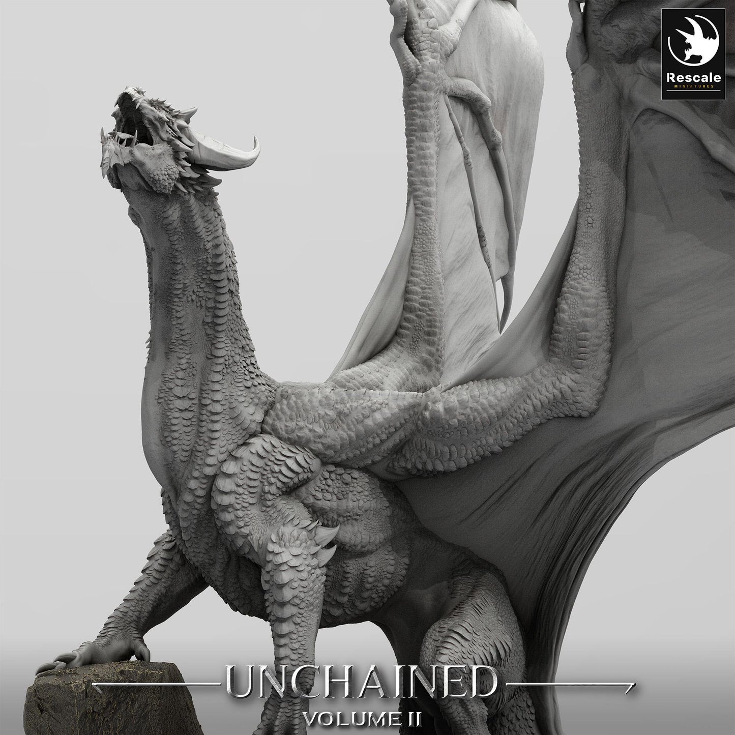 War Dragon Warcry/Unchained 2/Rescale Miniatures/Dungeons and Dragons/Pathfinder