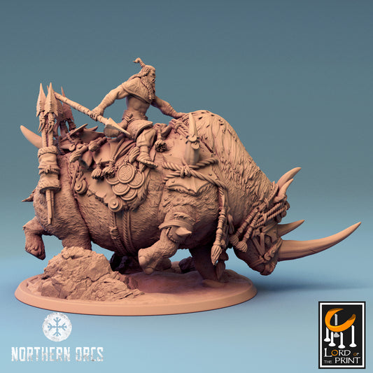 Orc Rhino/Rescale Miniatures/DnD/Pathfinder