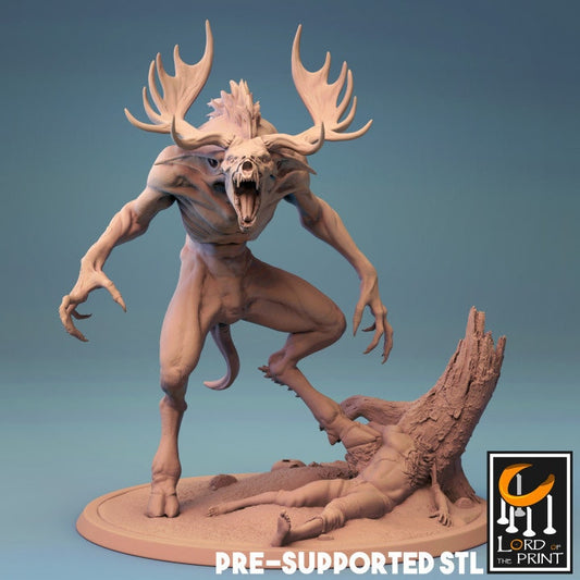 Wendigo/Rescale Miniatures/ Dungeons and Dragons/ Pathfinder