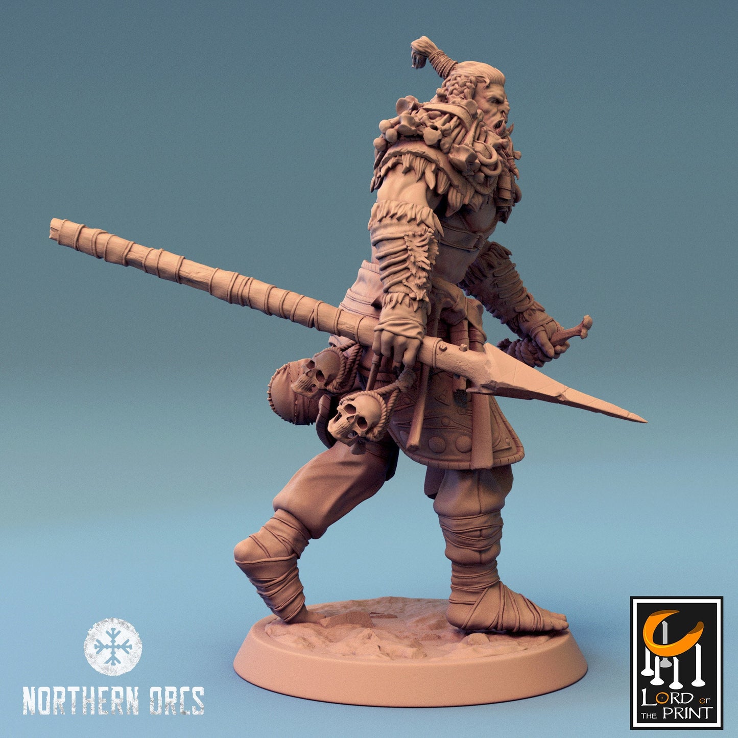 Northern Orc Soldier Dagger(2 pack)/Rescale miniatures/ DnD/ Pathfinder