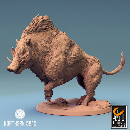 wild Orc Boar/Rescale Miniatures/ DnD/ Pathfinder