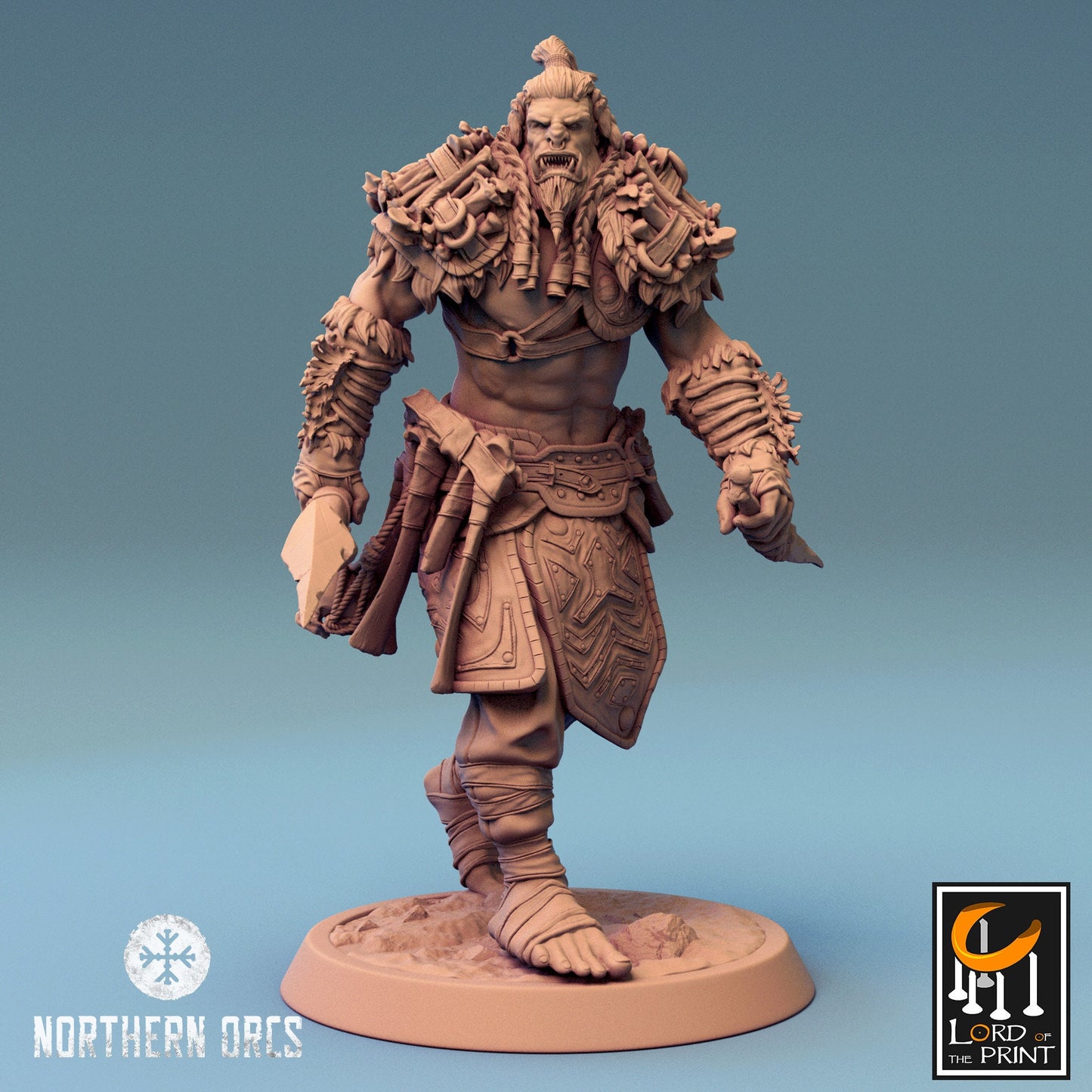 Northern Orc Soldier Dagger(2 pack)/Rescale miniatures/ DnD/ Pathfinder