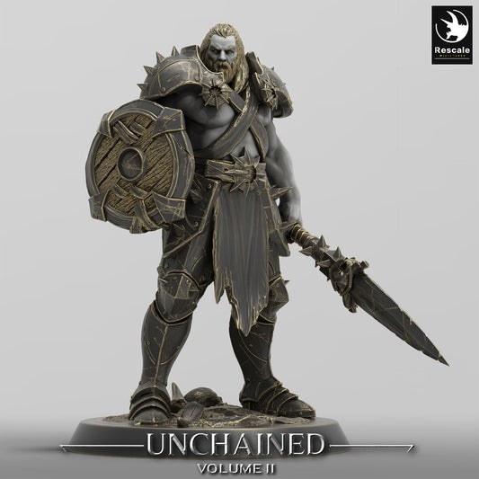 Unchained Ranger Spear(2 pack)/ Rescale Miniatures/DnD/ Pathfinder