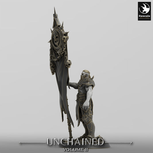 Unchained ranger Banner(two pack)/ Rescale Miniatures/ DnD/ Pathfinder