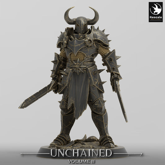 unchained soldier sword(two pack) /rescale miniatures/DnD/pathfinder
