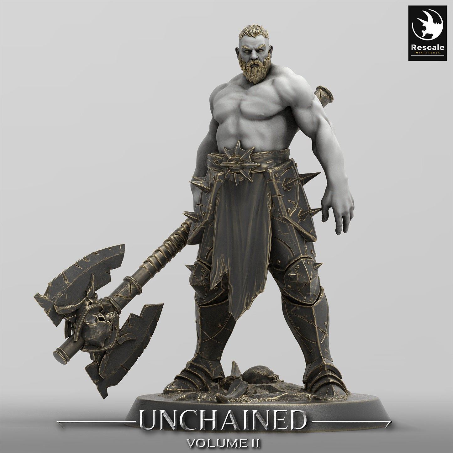 Unchained Ranger Axe(2 pack)/ Rescale Miniatures/ DnD/ Pathfinder
