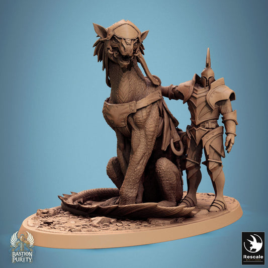 Solaris Panthera sit/Bastion of Purity/Rescale miniatures/DnD/Pathfinder
