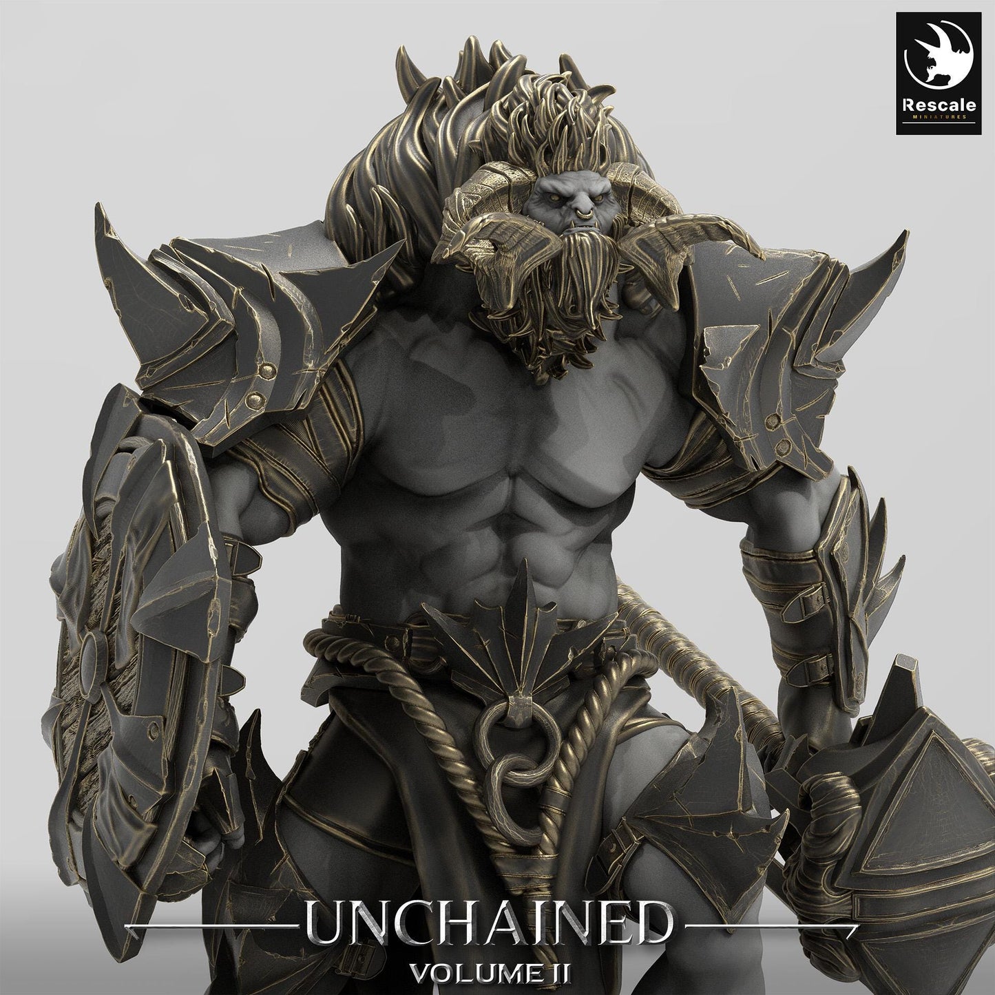Minotaur walk/Unchained 2/rescale miniatures/Dungeons and Dragons/Pathfinder