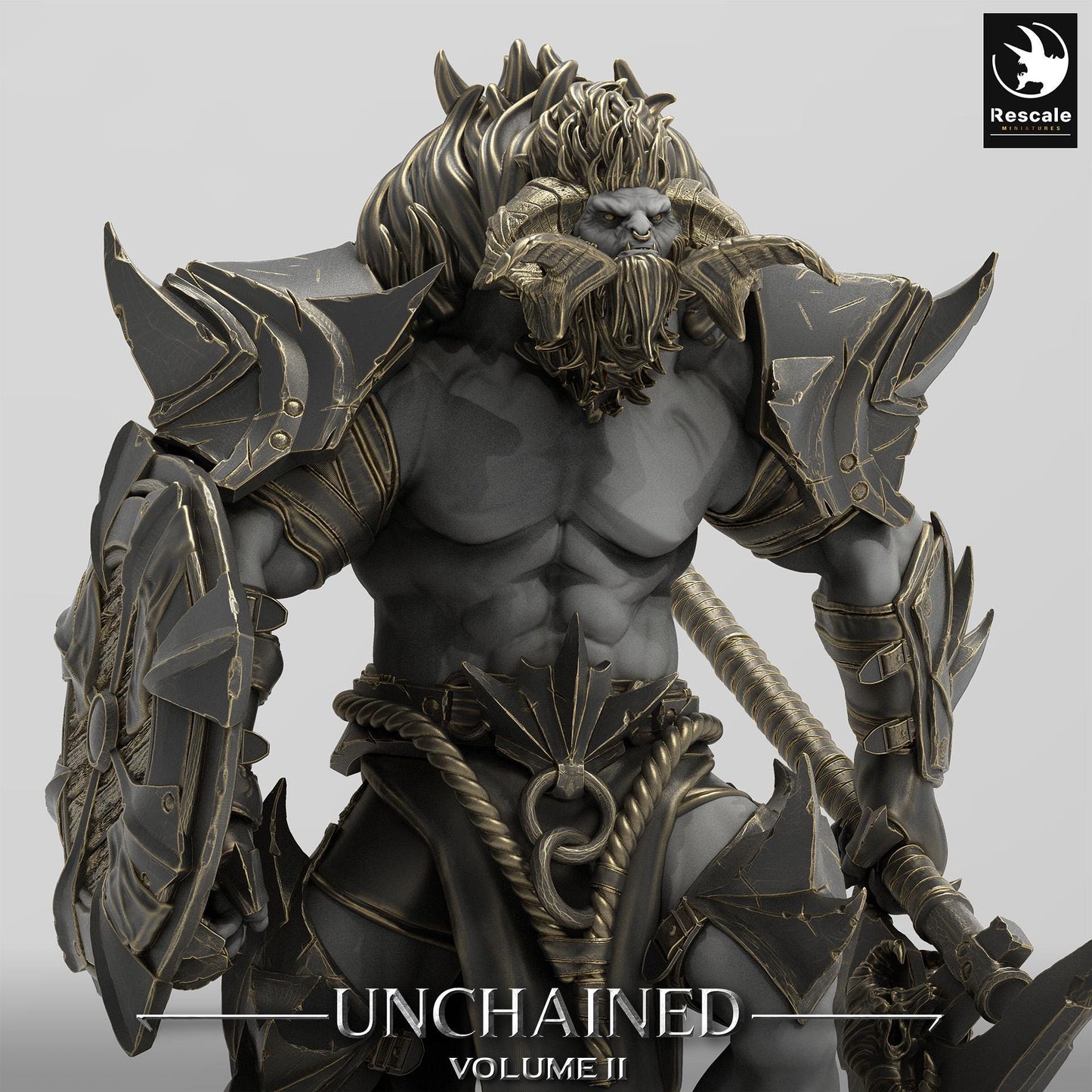 Minotaur walk/Unchained 2/rescale miniatures/Dungeons and Dragons/Pathfinder